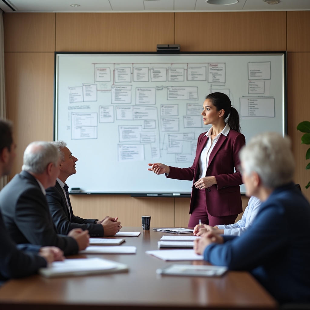 Facilitated financial protocol workshop with family business owners